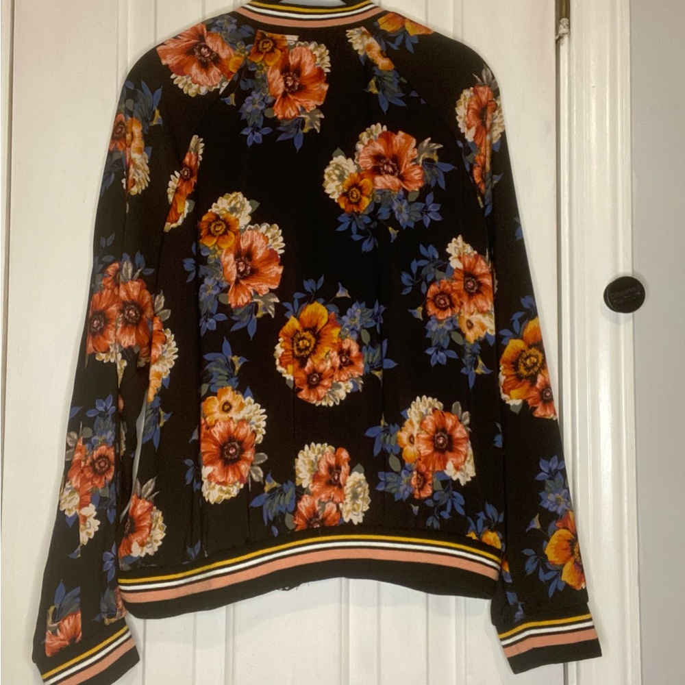 Retro Floral Track Jacket - Picture 2 of 4